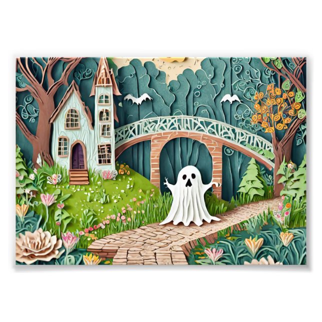 Summer Ghost Haunt Fotodruck (Vorne)