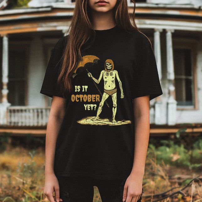 Summer Ghoul Skeleton am Strand T-Shirt (Von Creator hochgeladen)