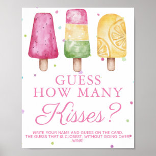 Summer Girl Baby Showspiel Wie viele Kisses Poster