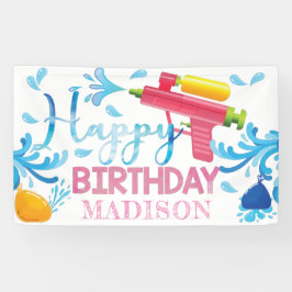 Summer Girl Birthday Personalisiert Banner