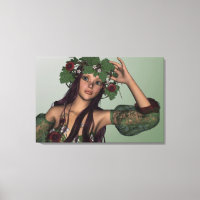 Summer Girl Canvas Print