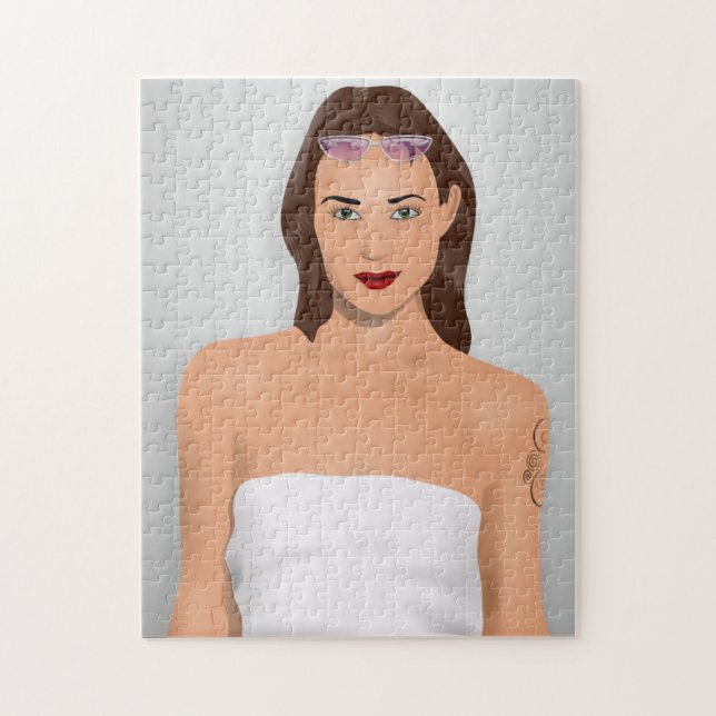 SUMMER GIRL PUZZLE (Vertikal)