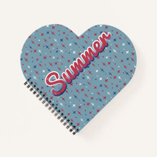 Summer Glitzern Notizbuch
