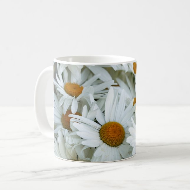 Summer Glory Daisy Tasse (Vorderseite Links)