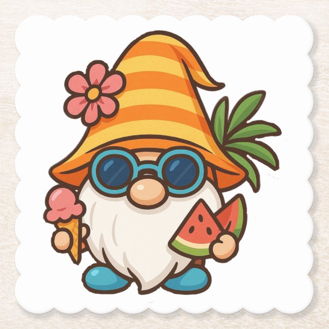 Summer Gonk Untersetzer (Vorderseite)