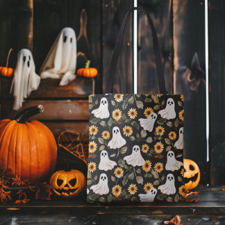 Summer Goth Geister und Sonnenblumen Spooky