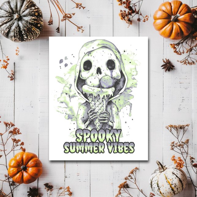 Summer Goth Spooky Summer Vibes Postkarte (Von Creator hochgeladen)