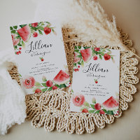 Summer Greenery Fruit Geburtstag