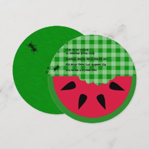 Summer GRILLEN Picnic Geburtstagsparty individuell Einladung