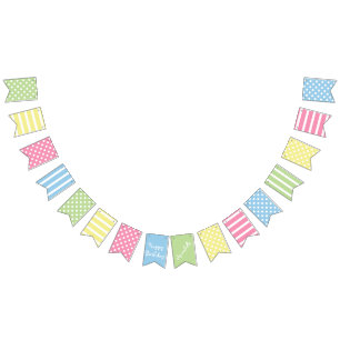 Summer Happy Birthday Personalisiert Wimpelkette