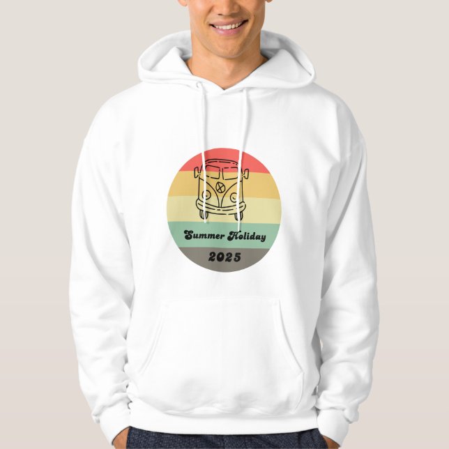 Summer Holiday 2025, vacation, trip  Hoodie (Vorderseite)