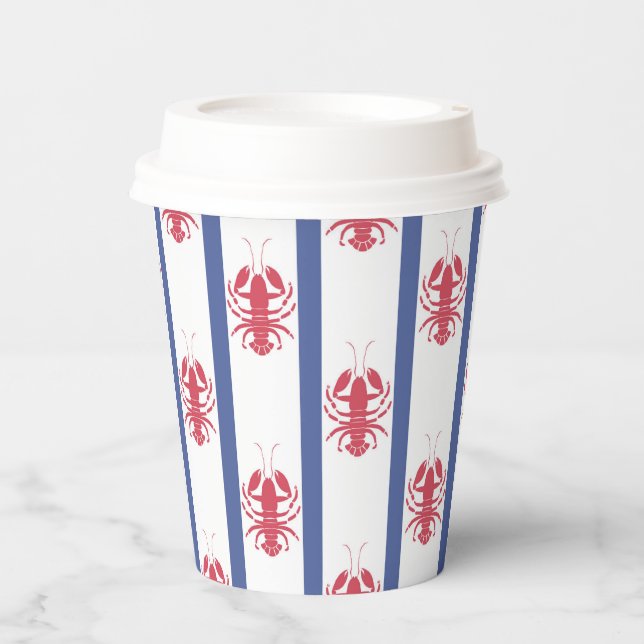 Summer Hummer Theme Paper Cup Pappbecher (Vorderseite)