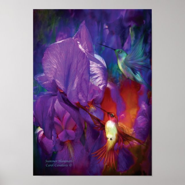Summer Hummers Art Poster/Print Poster (Vorne)