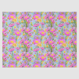 Summer Hütte Garden Blue Seidenpapier