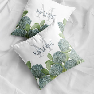 Summer Hydrangea Blume Chic Elegante Kissen