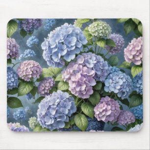 Summer Hydrangea Garden Mousepad