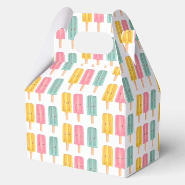 Summer Ice Cream Sticks Geschenkschachtel (Vorderseite)