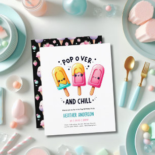 Summer Ice Pop Popsice Ice Creme Geburtstagskinder