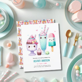 Summer Ice Pop Popsice Ice Creme Geburtstagskinder