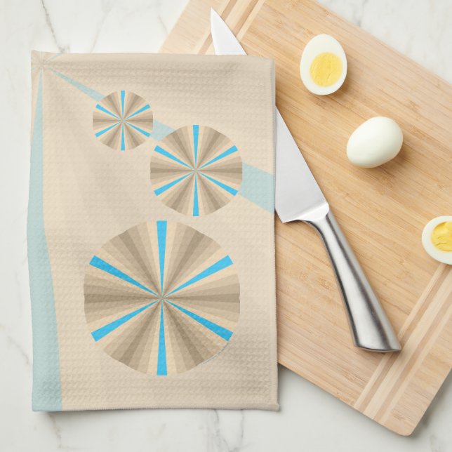 Summer Illusion Handtuch (Viertel Falte)