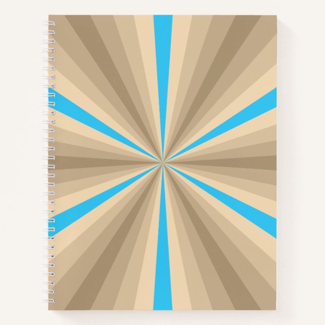 Summer Illusion Spiral Notebook Notizbuch (Vorderseite)