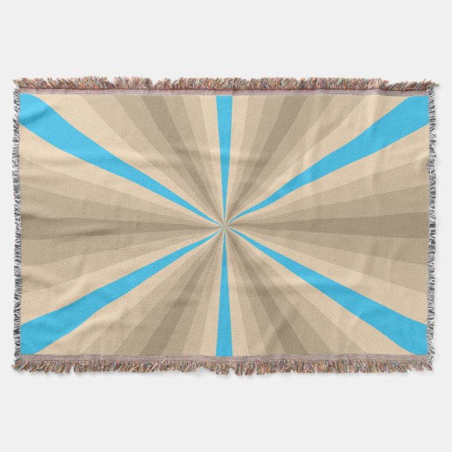 Summer Illusion Throw Blanket Decke (Vorderseite)