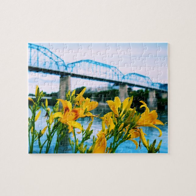 Summer in Chattanooga - Walnut Street Bridge 8x10 Puzzle (Horizontal)