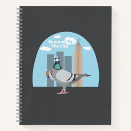 Summer In The City Spiral Notebook Notizbuch