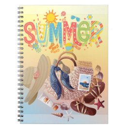 Summer Inspiriert Notebook Notizblock