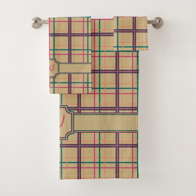 Summer Kariert Towel Set (Insitu)