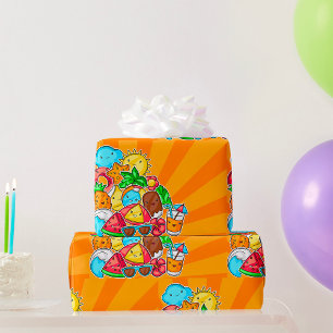 Summer Kawaii Geschenkpapier