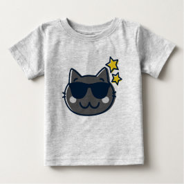 Summer Kawaii Niedlich Cat Baby T-shirt