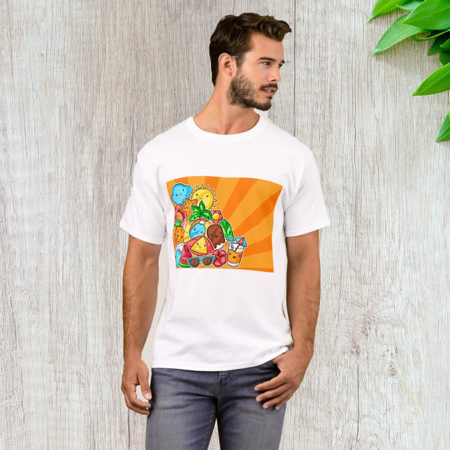 Summer Kawaii T-Shirt (Von Creator hochgeladen)