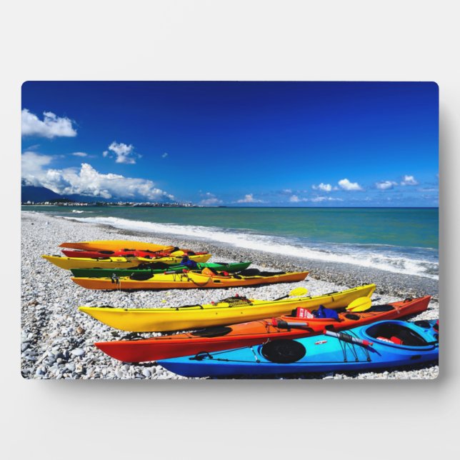 Summer Kayaking Fotoplatte (Vorderseite)