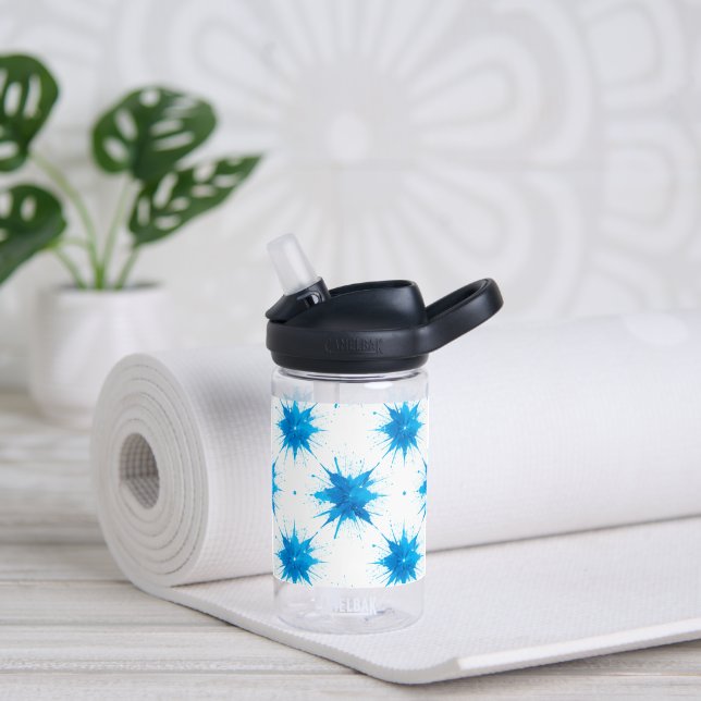 Summer Kids Water Flasche Fresh Blue Splash (Yoga)