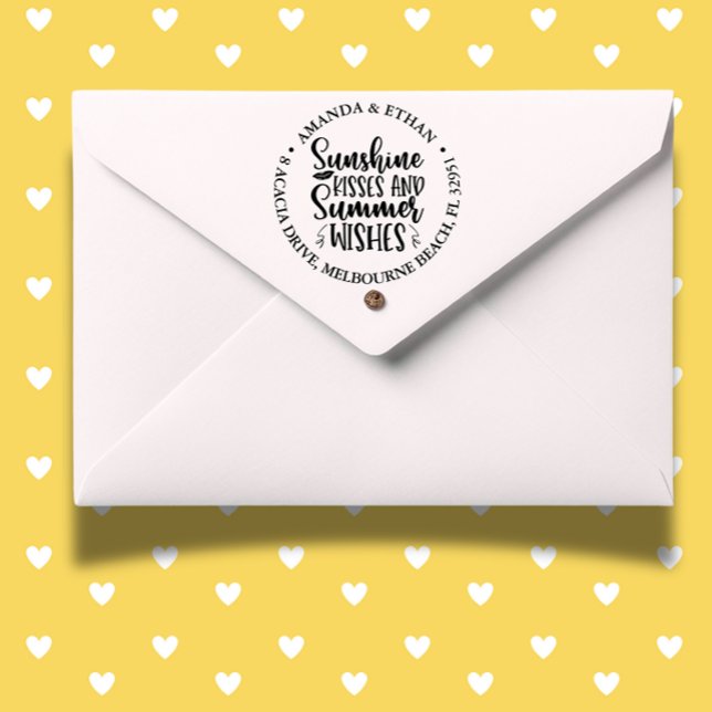 Summer Kisses Permastempel (Capture the spirit of summer with self-inking stamp)