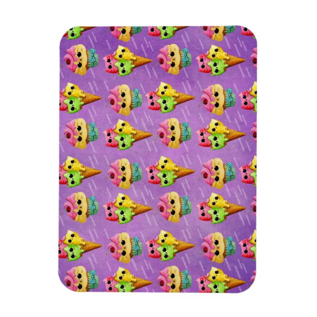 Summer Kitty Cats Wahnsinn Magnet (Vertikal)