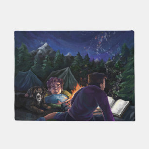 Summer Knights Art Fußmatte