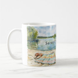 Summer Lake Serenity Kaffeetasse