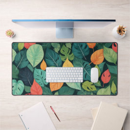 Summer Leaf Desk Mat Schreibtischunterlage