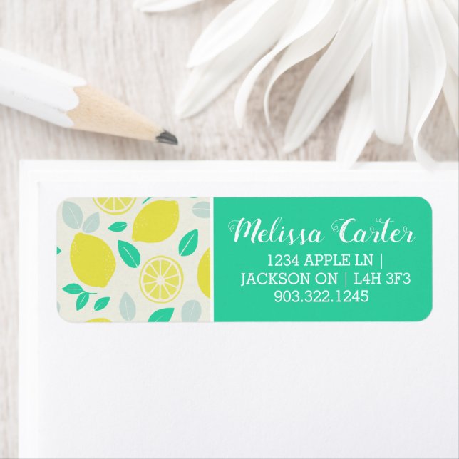 Summer Lemon Muster in Cream (Insitu)