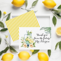 Summer Lemonade Brautparty Vielen Dank