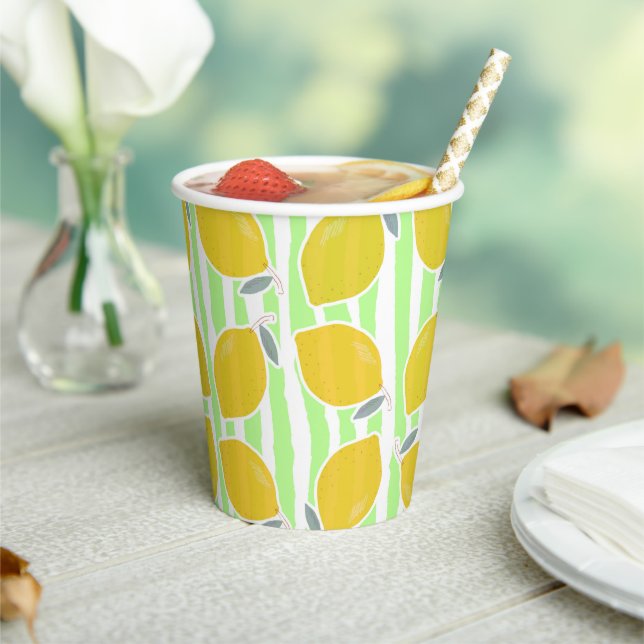 Summer Lemonade Pappbecher (In Situ)