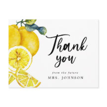 Summer Lemons Danke Brautparty