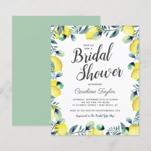 Summer Lemons & Eukalyptus Bright Brautparty