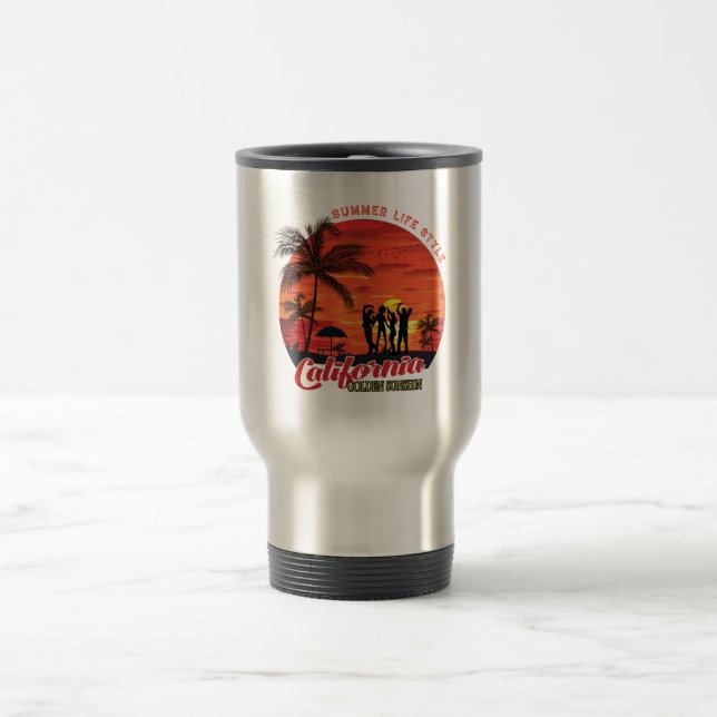 Summer Life Style Reisebecher (Mittel)