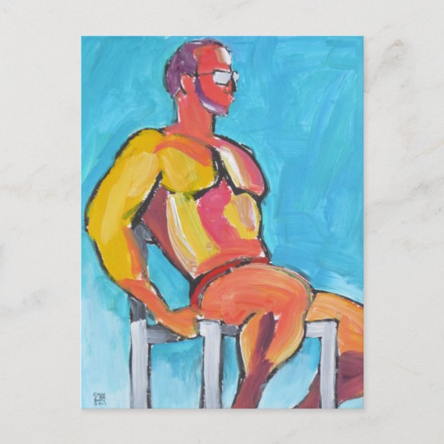 Summer Lifeguard Postkarte (Vorderseite)