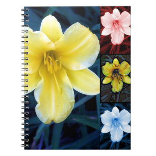 Summer Lilly Notebook Notizblock