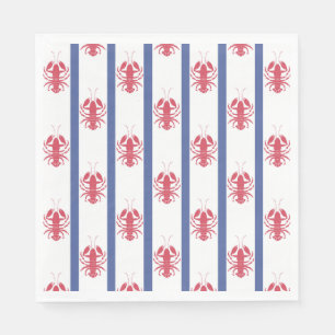 Summer Lobster Theme Paper Napkin Serviette