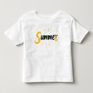 Summer Logo - Summer Text Design Kleinkind T-shirt